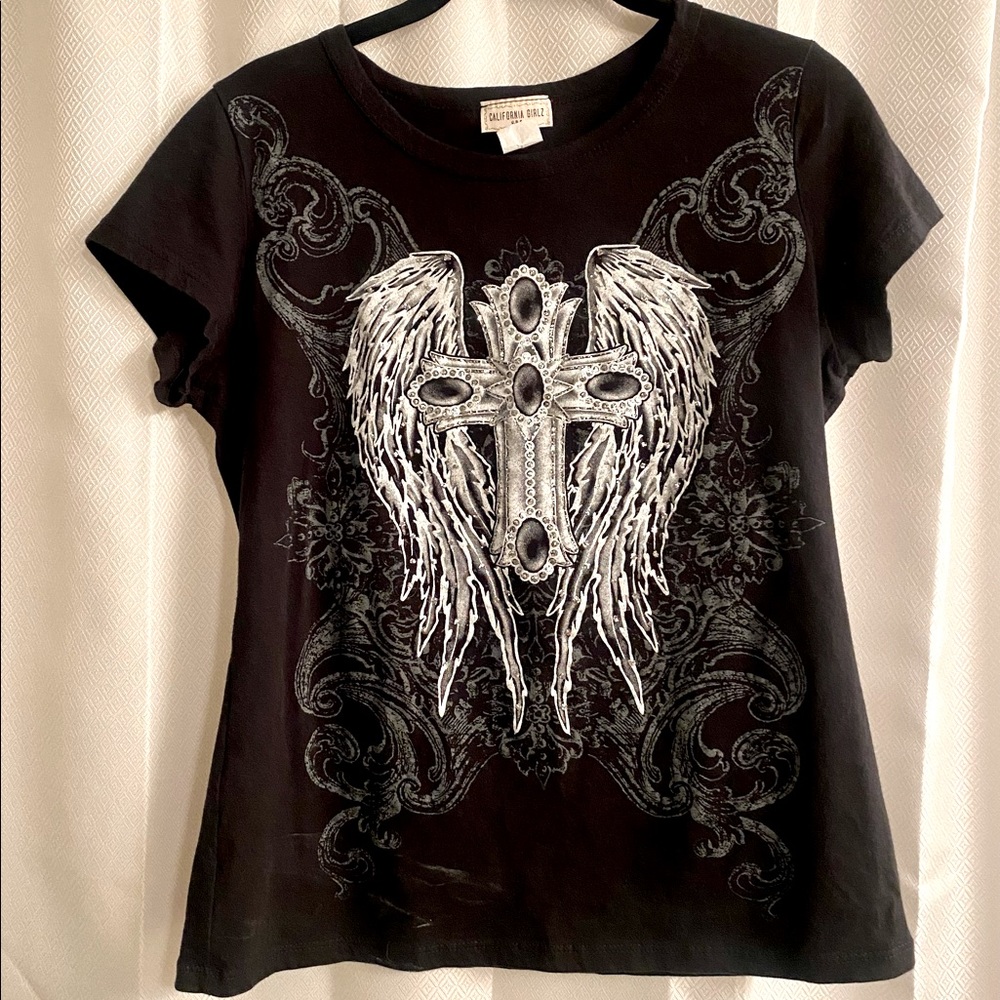 Rhinestone Glamor Rock T-shirt